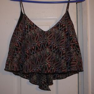 Paisley Crop Top